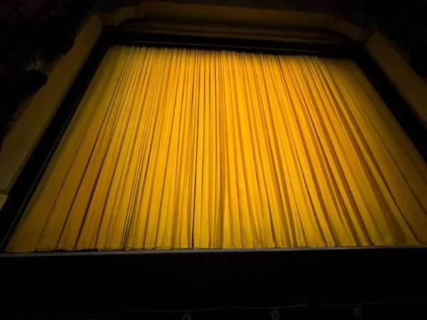 Fortune Theatre, section: Stalls, row: B, seat: 7