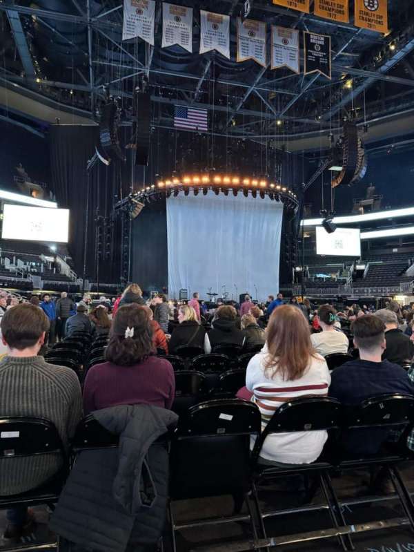 TD Garden, section: Floor G, row: 1, seat: 12