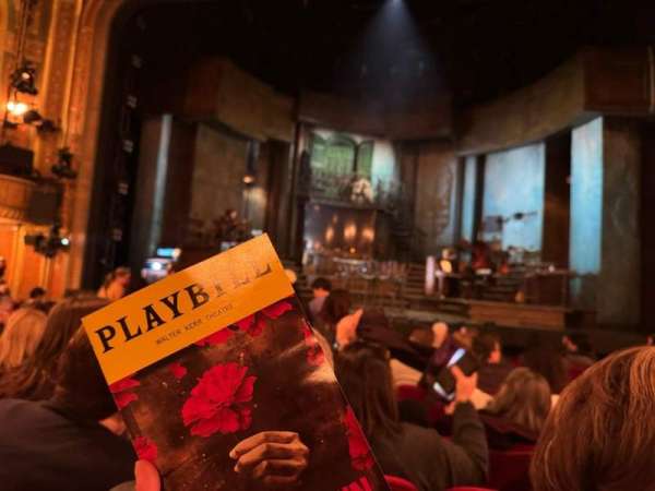 Walter Kerr Theatre, section: Orchestra C, row: M, seat: 106