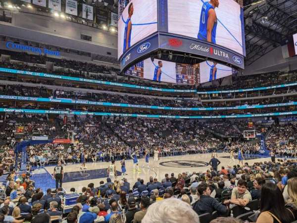 American Airlines Center, section: 120, row: J, seat: 14