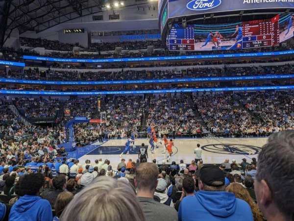 American Airlines Center, section: 119, row: L, seat: 14