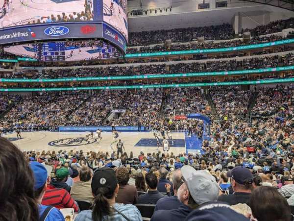 American Airlines Center, section: 105, row: P, seat: 12