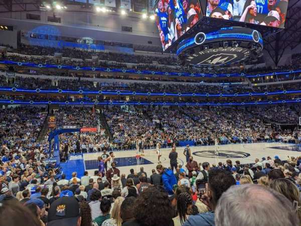 American Airlines Center, section: 120, row: J, seat: 9