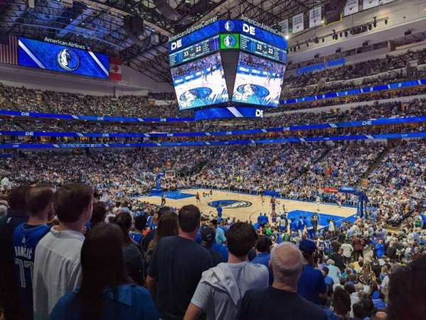 American Airlines Center, section: 116, row: V, seat: 8