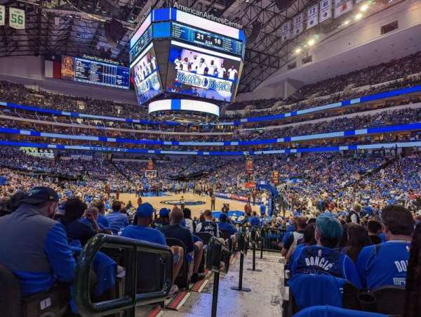 American Airlines Center, section: 102, row: L, seat: 13