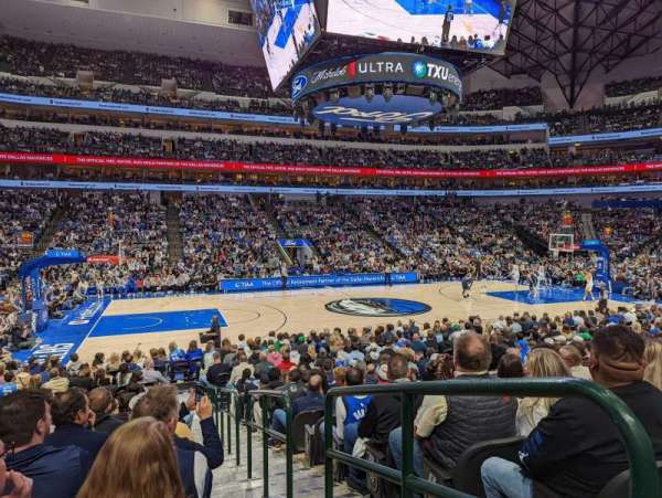 American Airlines Center, section: 108, row: N, seat: 1