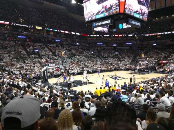 Frost Bank Center, section: 111, row: 17, seat: 8