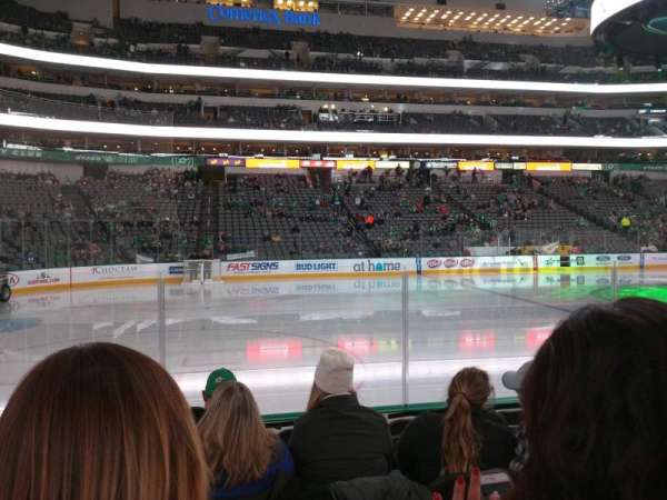 American Airlines Center, section: 120, row: G, seat: 18