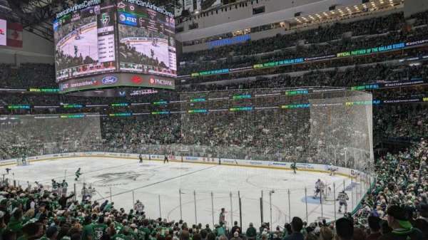American Airlines Center, section: 115, row: W, seat: 14