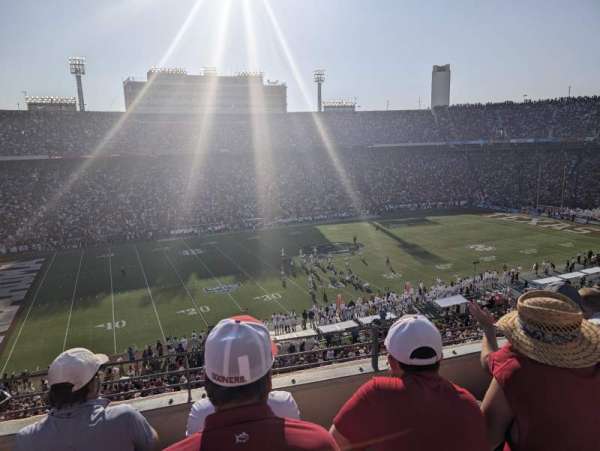 Cotton Bowl, section: 130, row: 4, seat: 28