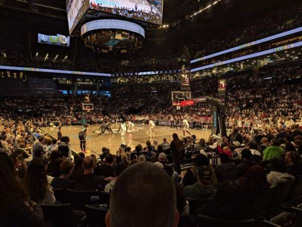Barclays Center, section: 19, row: 5, seat: 3