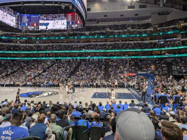 American Airlines Center, section: 117, row: J, seat: 18
