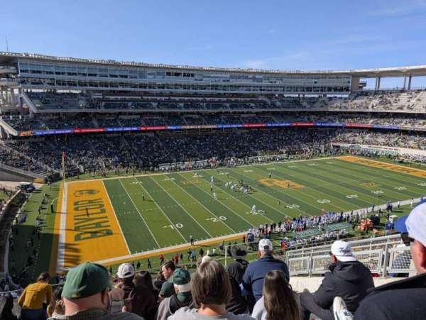 McLane Stadium, section: 328, row: 8, seat: 7