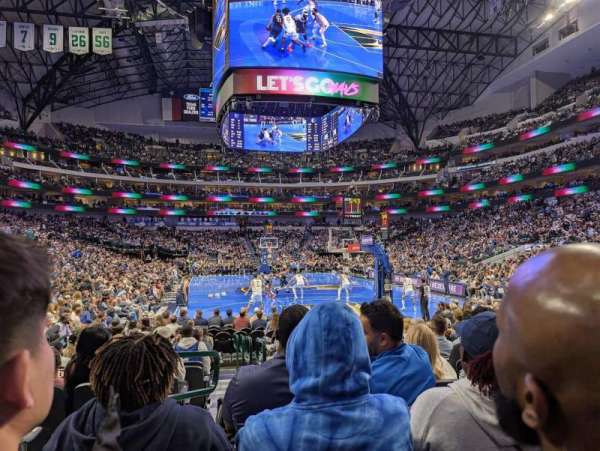 American Airlines Center, section: 101, row: B, seat: 11