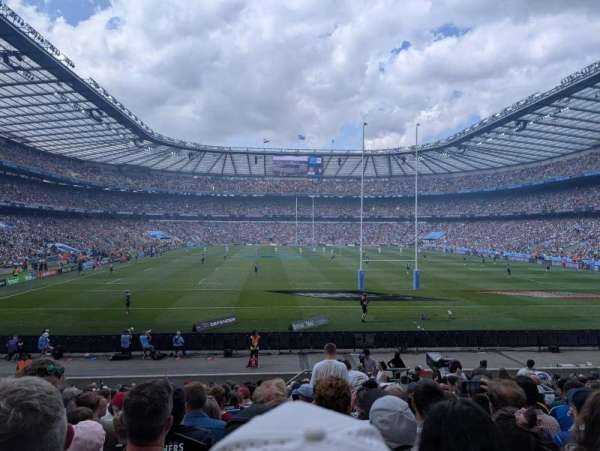 Twickenham Stadium, section: L34, row: 23, seat: 190