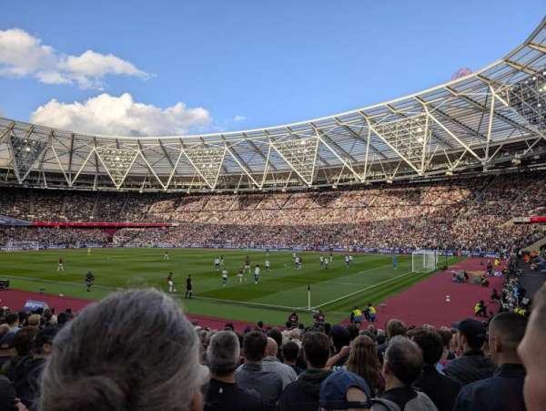 London Stadium, section: 113, row: 18, seat: 170