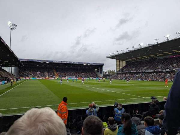 Turf Moor, section: Jimmy McIlroy Lower 7, row: F, seat: 163