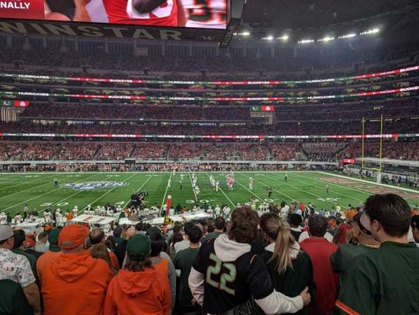 AT&T Stadium, section: C134, row: 20, seat: 15