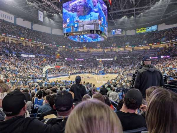 Paycom Center, section: 109, row: SS, seat: 4