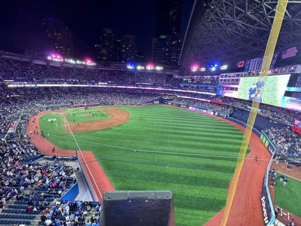 Rogers Centre, section: 509, row: 1, seat: 20