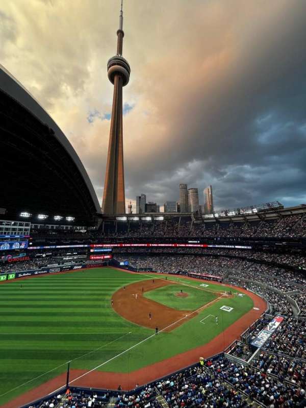 Rogers Centre, section: 535, row: 1, seat: 10