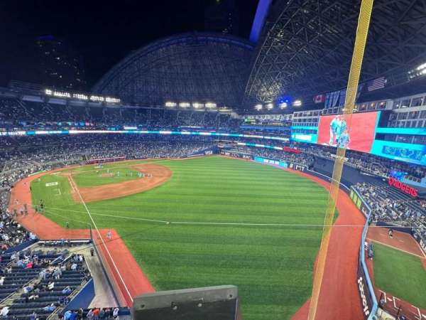 Rogers Centre, section: 509, row: 1, seat: 20