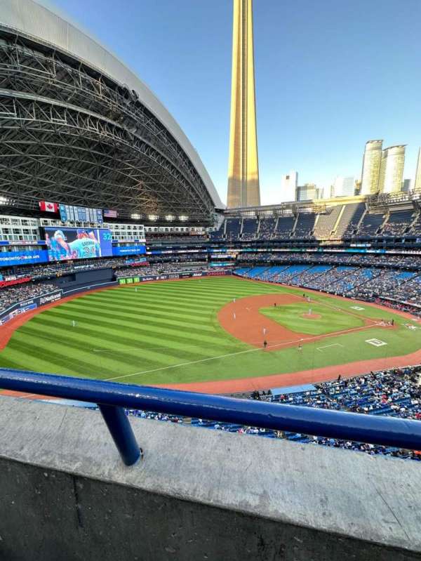 Rogers Centre, section: 534, row: 1, seat: 12