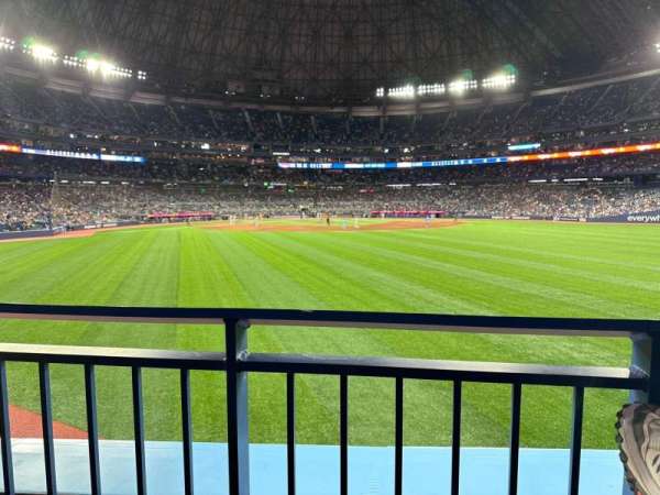 Rogers Centre, section: 102A, row: 1, seat: 7