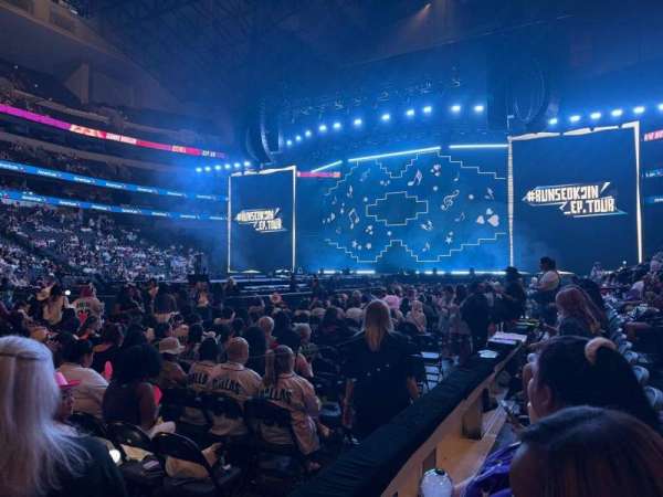 American Airlines Center, section: 107, row: A, seat: 18