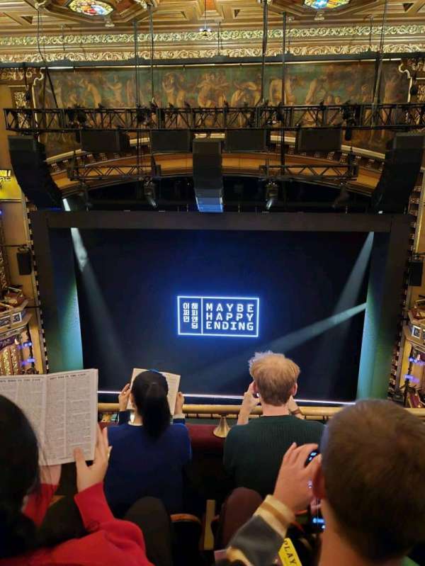 Belasco Theatre, section: Balcony C, row: C, seat: 110