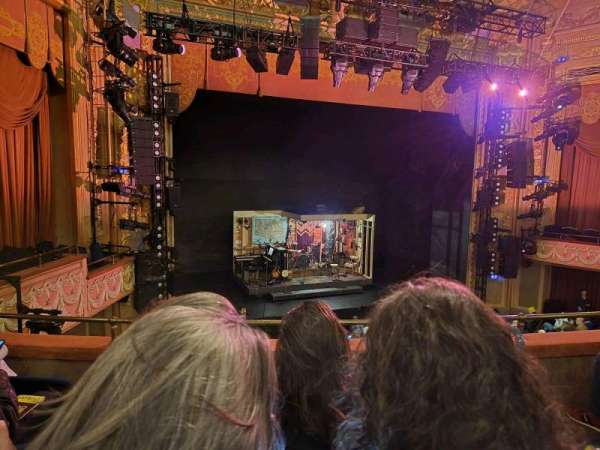 Longacre Theatre, section: Mezzanine L, row: D, seat: 8
