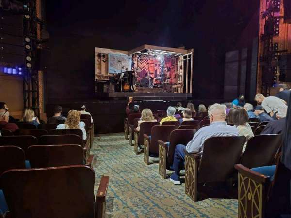 Longacre Theatre, section: Orchestra L, row: J, seat: 2