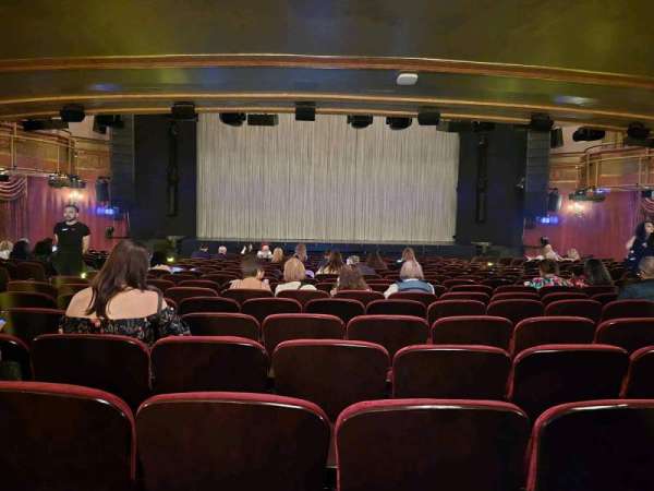 St. James Theatre, section: Orchestra C, row: S, seat: 109
