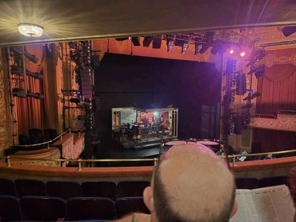 Longacre Theatre, section: Mezzanine L, row: E, seat: 18