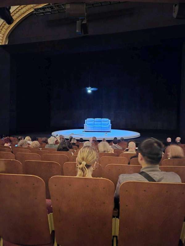Booth Theatre, section: Orchestra C, row: K, seat: 117