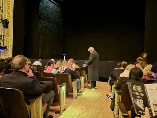 James Earl Jones Theatre, section: Orchestra R, row: F, seat: 2
