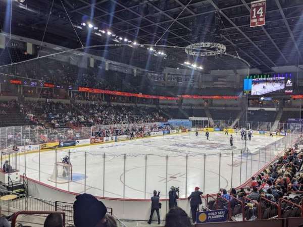Spokane Arena, section: 124, row: Q, seat: 12