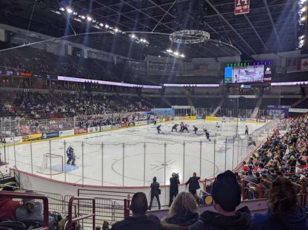 Spokane Arena, section: 124, row: Q, seat: 14