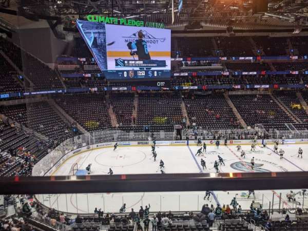 Climate Pledge Arena, section: 115, row: A, seat: 15