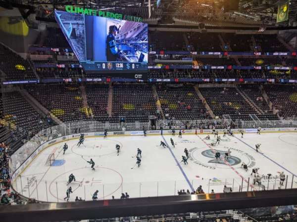 Climate Pledge Arena, section: 115, row: A, seat: 17