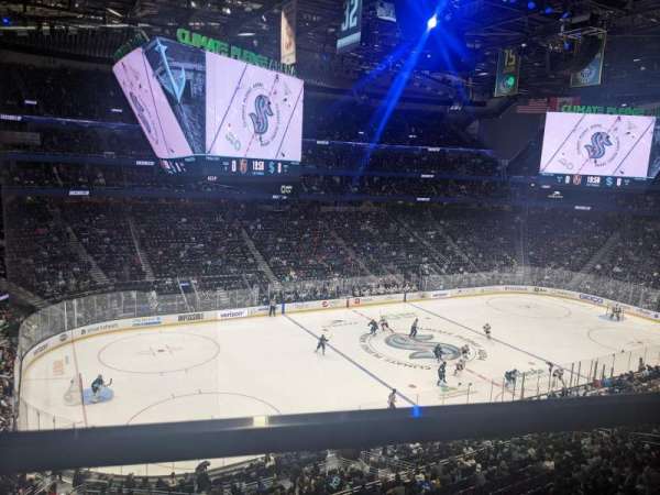 Climate Pledge Arena, section: 116, row: A, seat: 15