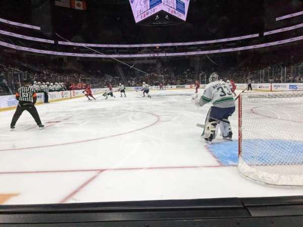 Climate Pledge Arena, section: 21, row: C, seat: 4