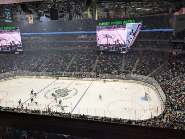 Climate Pledge Arena, section: 212, row: A, seat: 15