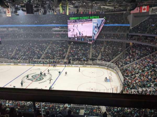 Climate Pledge Arena, section: 212, row: A, seat: 14