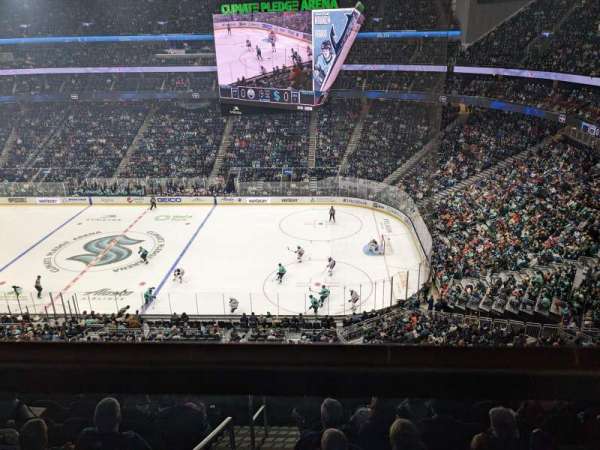 Climate Pledge Arena, section: 212, row: A, seat: 13