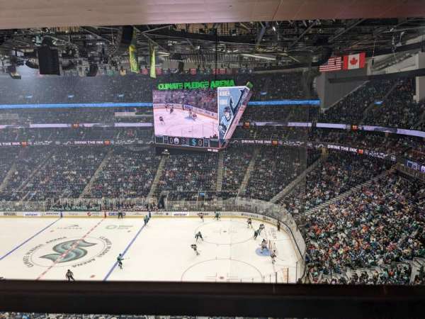Climate Pledge Arena, section: 212, row: A, seat: 12
