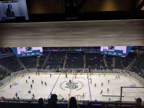 Climate Pledge Arena, section: 214, row: h, seat: 3
