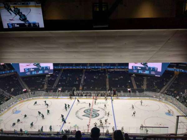 Climate Pledge Arena, section: 214, row: h, seat: 4