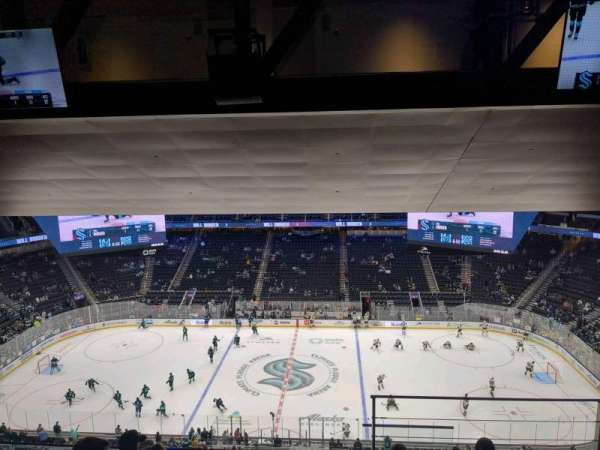 Climate Pledge Arena, section: 214, row: h, seat: 1