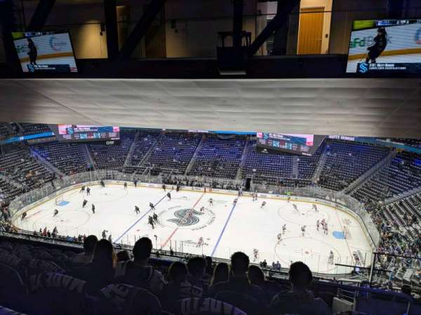 Climate Pledge Arena, section: 213, row: j, seat: 3